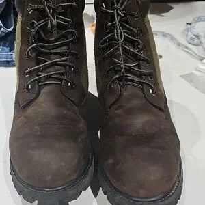 Timberland | Shoes | Timberland Mens Brown And Green Boots  display picture 1